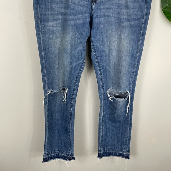 Dl1961 nettle ankle distressed crop jeans - Picture 5 of 11